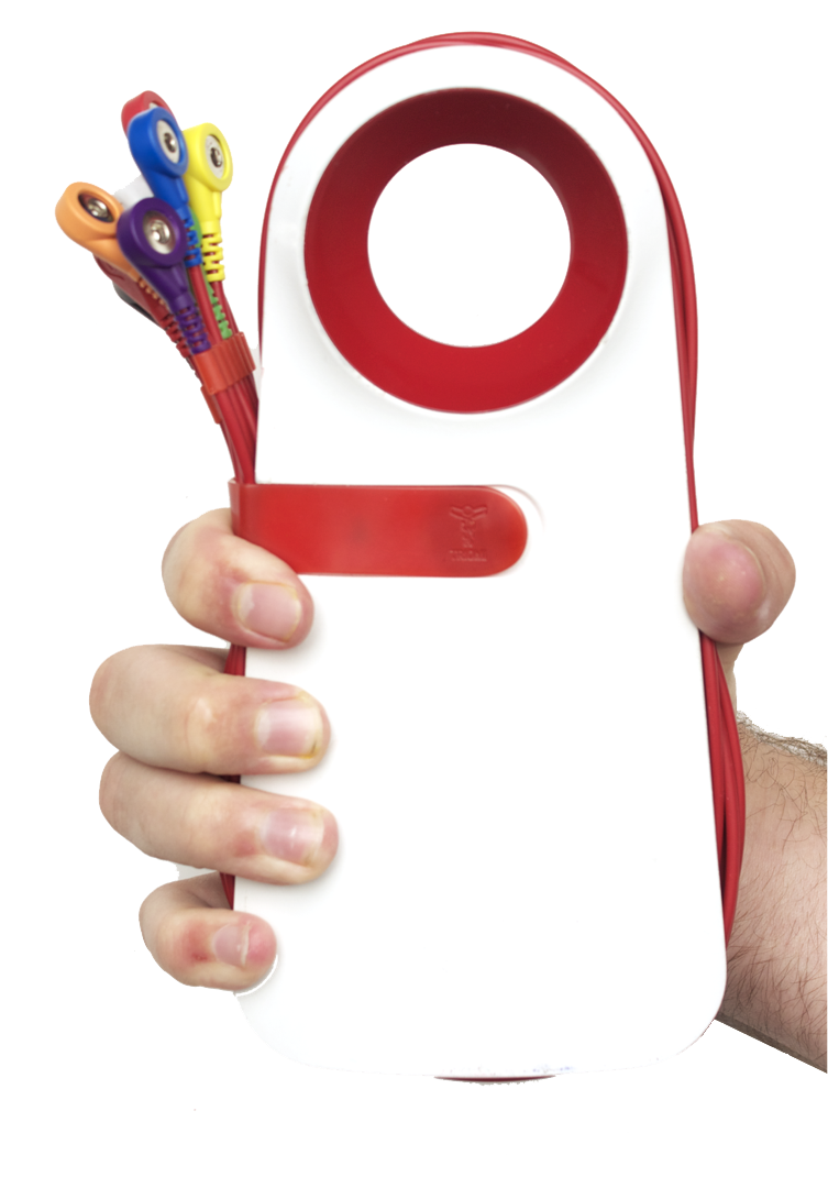 The portable Triomi EKG device